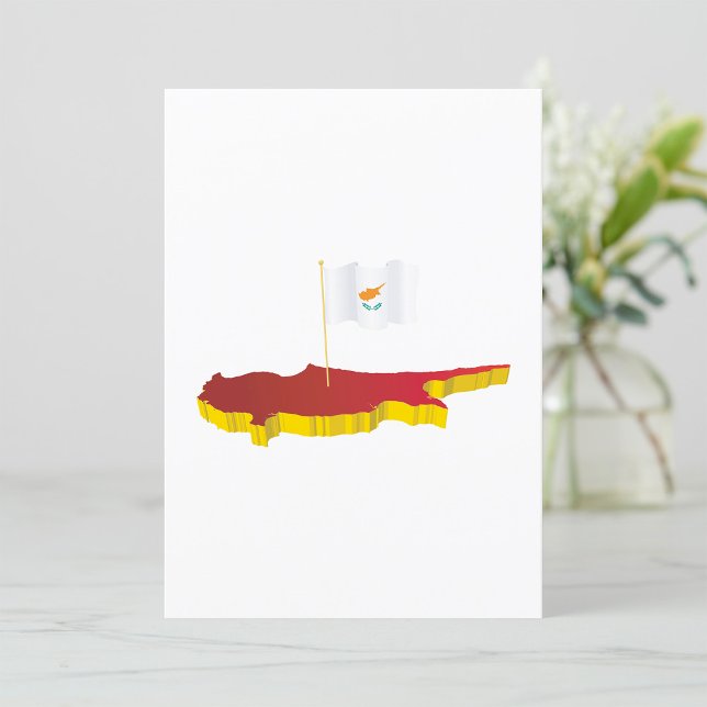 Cyprus Map Invitation (Creator Uploaded)