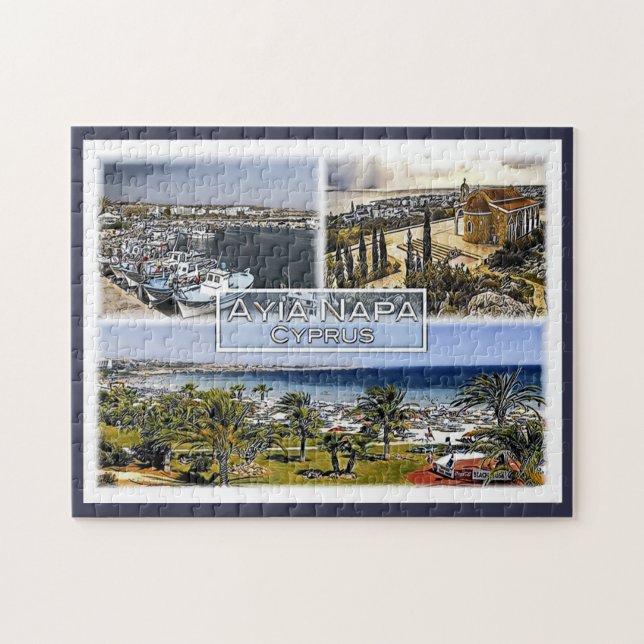 Cyprus - Mosaic - Jigsaw Puzzle (Horizontal)