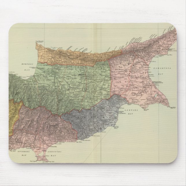 Cyprus Mouse Mat (Front)