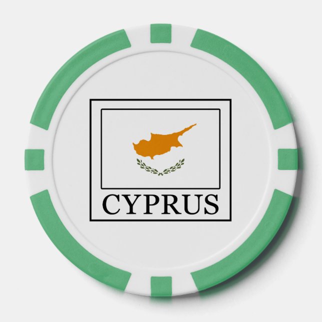 Cyprus Poker Chips (Front)