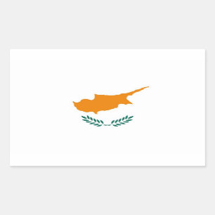 CYPRUS RECTANGULAR STICKER