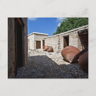 Cyprus rural traditional architecture Geroskipou f Postcard