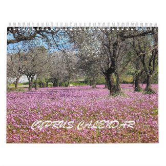 Cyprus scenes calendar