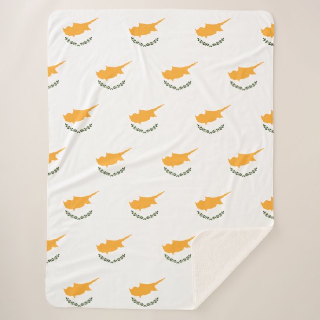 Cyprus Sherpa Blanket (Front)