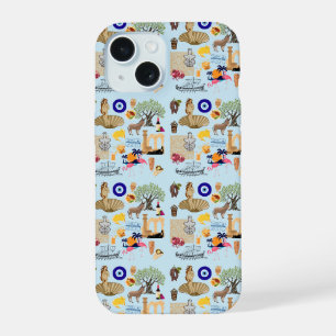 Cyprus Symbols Travel Lovers iPhone 15 Case
