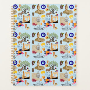Cyprus Symbols Travel Lovers Planner