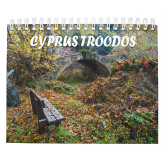 Cyprus Troodos calendar