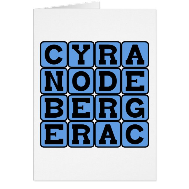 Cyrano de Bergerac, French Play (Front)