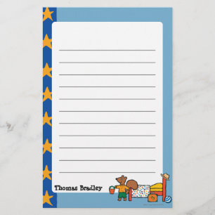 Cyril the Squirrel on Vacation Stationery