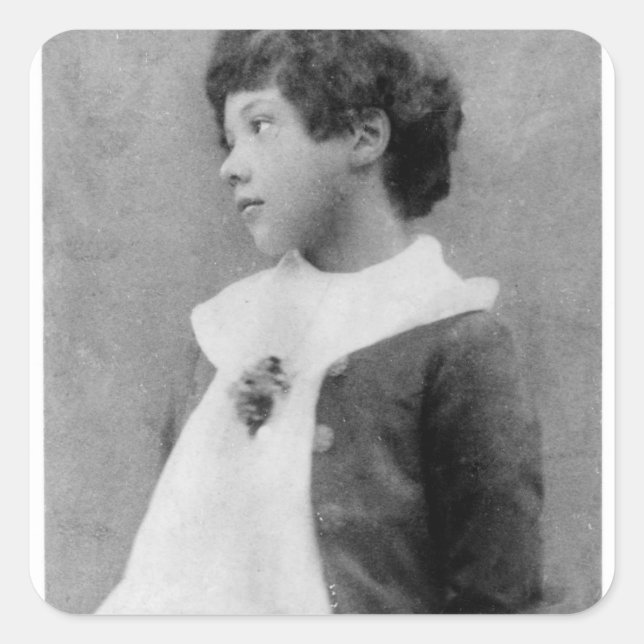 Cyril Wilde, c.1890 Square Sticker (Front)