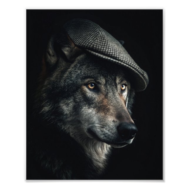 Cyrus "The Enforcer" Grey - Wolf Photo Print (Front)