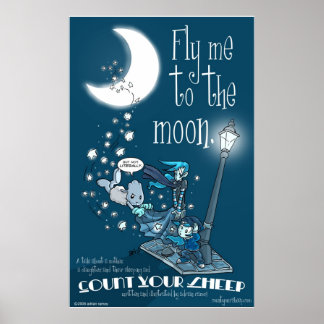 CYS-Fly Me To The Moon Poster