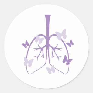 Cystic Fibrosis Classic Round Sticker
