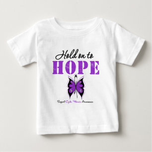 Cystic Fibrosis Hold On To Hope Baby T-Shirt