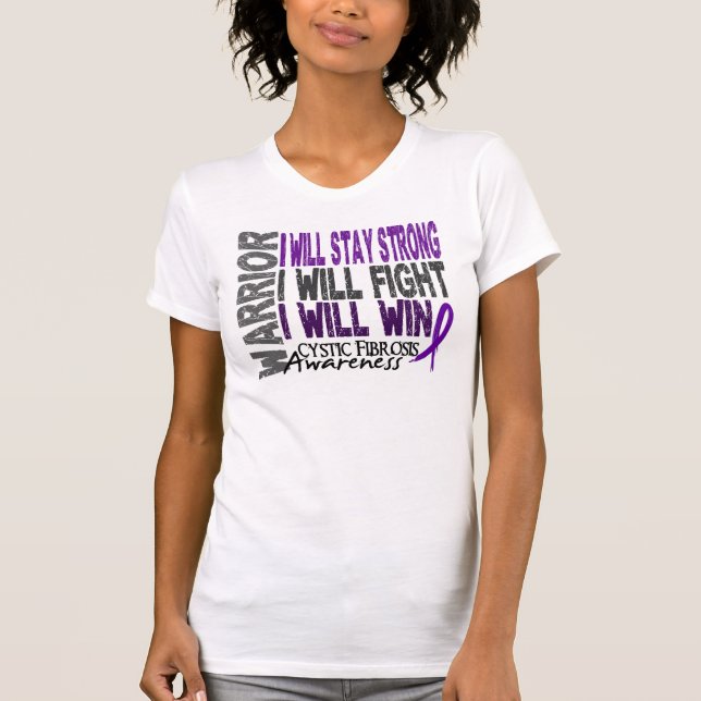Cystic Fibrosis Warrior T-Shirt (Front)