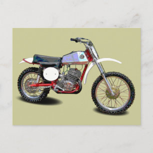 CZ 400 COFFIN TANK. POSTCARD