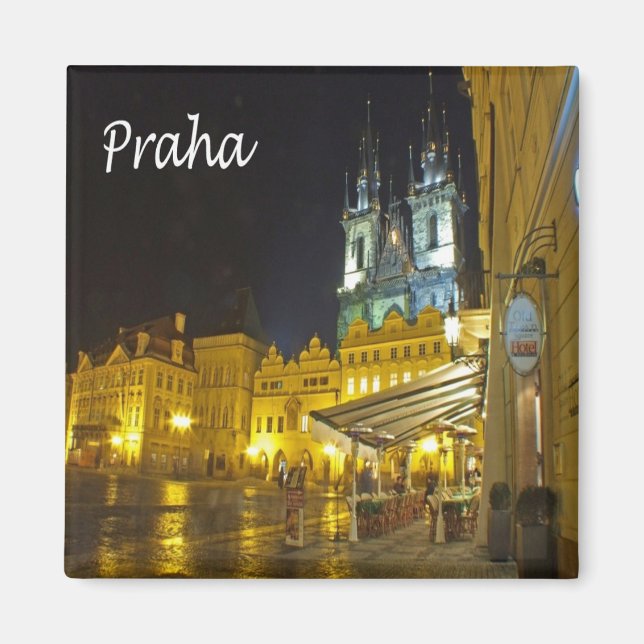 CZ - Czech Republic - Prague Magnet (Front)