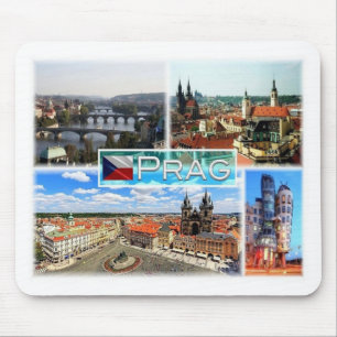 CZ Czech Republic - Prague - Prag - Praha - Mouse Mat