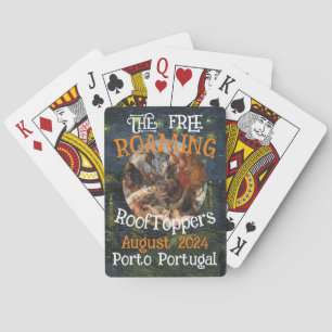 Czar FREE ROAMING ROOF TOPPERS PORTO PORTUGAL Playing Cards