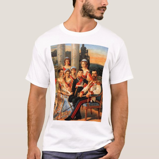 Czar Nicholas II and Family T-Shirt (Front)
