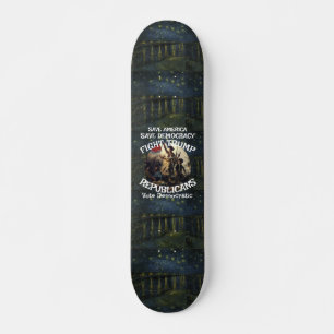 Czar Rue Liar Trump POTUS Patriotic MAGA Train WH Skateboard
