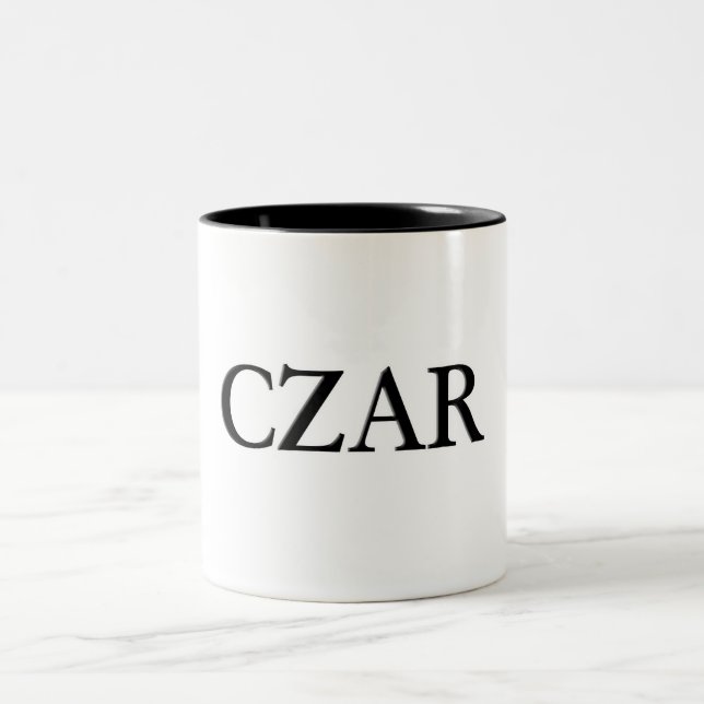 Czar Two-Tone Coffee Mug (Center)