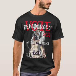 CZAR VOTE DEMOCRACY NOT DICTATORSHIP 2026 T-Shirt