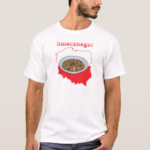 Czarnina Smacznego Polish Map T-Shirt