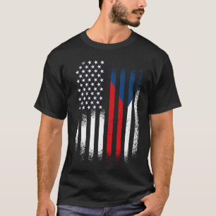 Czech American Heritage Month Czechia Patriot Grow T-Shirt