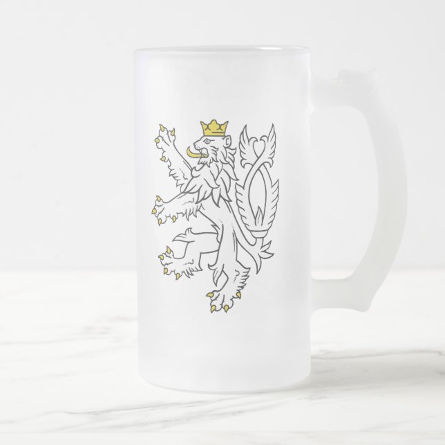 Czech Bohemian Lion Mug (Right)