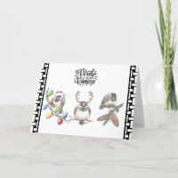 Czech Christmas Greeting Card