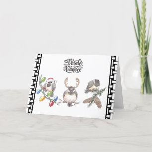 Czech Christmas Greeting Card