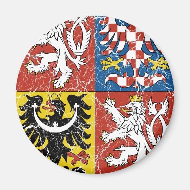 Czech Coat Of Arms Magnet (Front)
