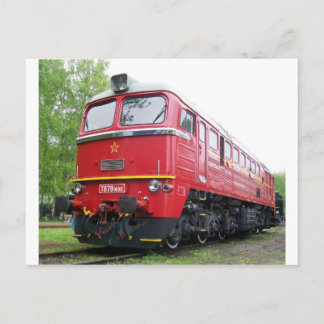 Czech Diesel Postcard
