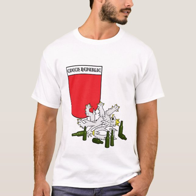 Czech Emblem w/ Lion T-Shirt (Front)