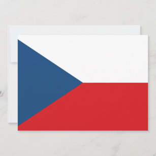 Czech Flag Card