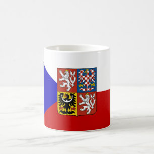 Czech flag coffee mug