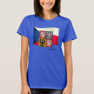 Czech flag, Emblem & Czech Republic fashion /sport T-Shirt