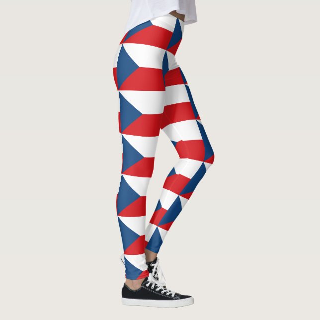 Czech flag leggings (Right)