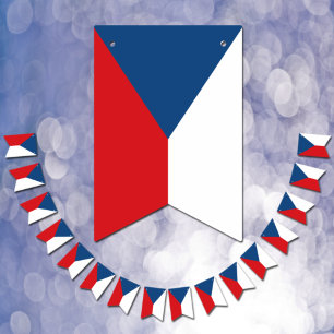 Czech Flag & Party Czech Republic Banners /Wedding