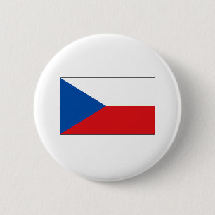 Czech Flag T-shirts and Gifts 6 Cm Round Badge