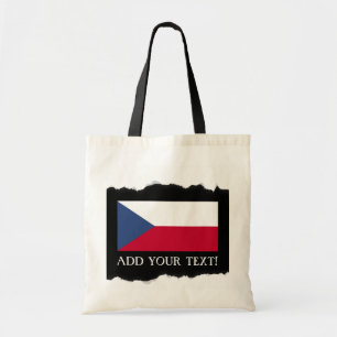 Czech Flag Tote Bag