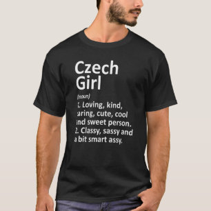 CZECH GIRL CZECH REPUBLIC Country Roots Descent T-Shirt