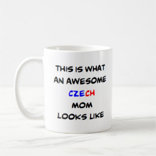 czech mum, awesome coffee mug