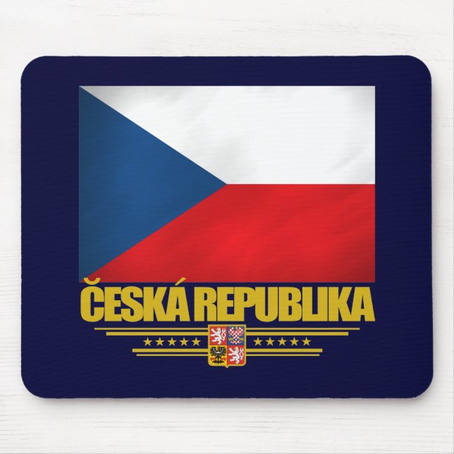 Czech Pride Mouse Mat (Front)
