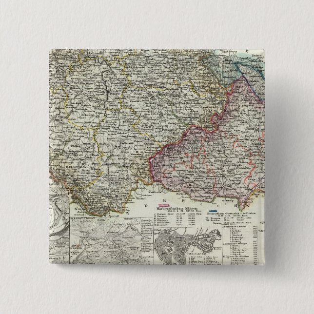 Czech Republic 15 Cm Square Badge (Front)