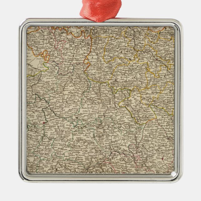 Czech Republic 3 Metal Tree Decoration (Front)