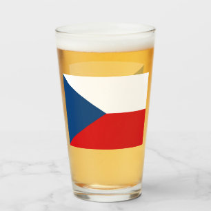 CZECH REPUBLIC BEER GLASS