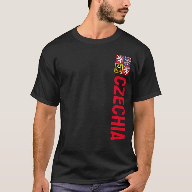 Czech Republic coat of arms T-Shirt (Front)