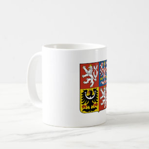 czech republic country coat arms symbol emblem fla coffee mug